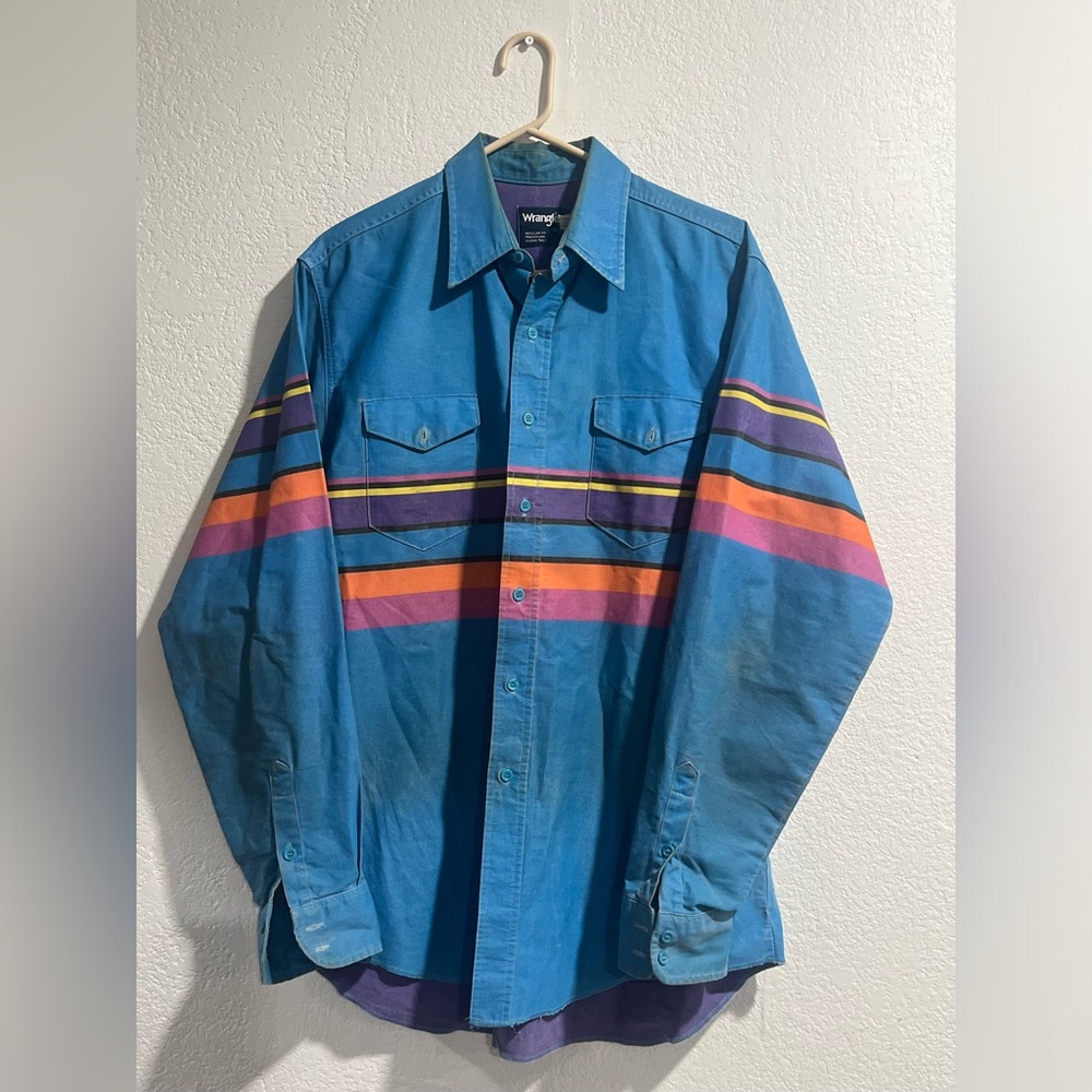 Vintage Wrangler Brushpopper Shirt